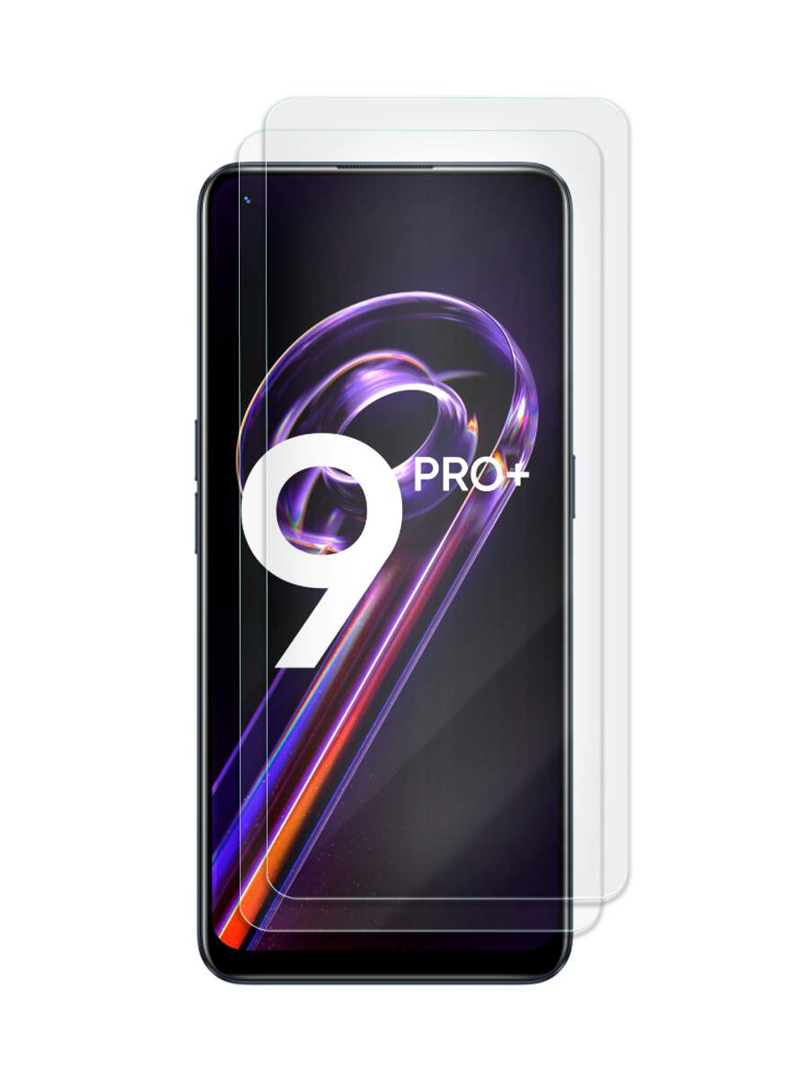 Защитное стекло для Realme 9 Pro PLUS комплект без рамки с отступом от  краев, 2 шт., купить в Москве, цены в интернет-магазинах на Мегамаркет