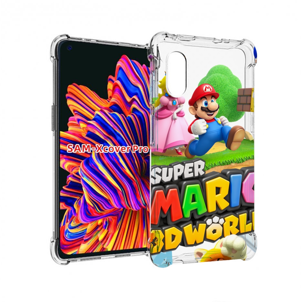 Чехол MyPads Super Mario 3D World для Samsung Galaxy Xcover Pro 1, купить в  Москве, цены в интернет-магазинах на Мегамаркет