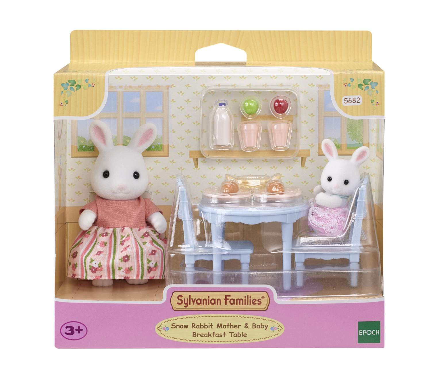 Купить набор Стол Sylvanian Families Снежные кролики, 5682, цены на  Мегамаркет