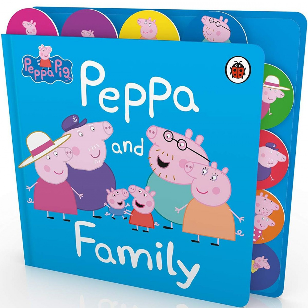 Ladybird: Peppa Pig: Peppa and Family (board book) - купить книги на  иностранном языке в интернет-магазинах, цены на Мегамаркет | 9780241481738