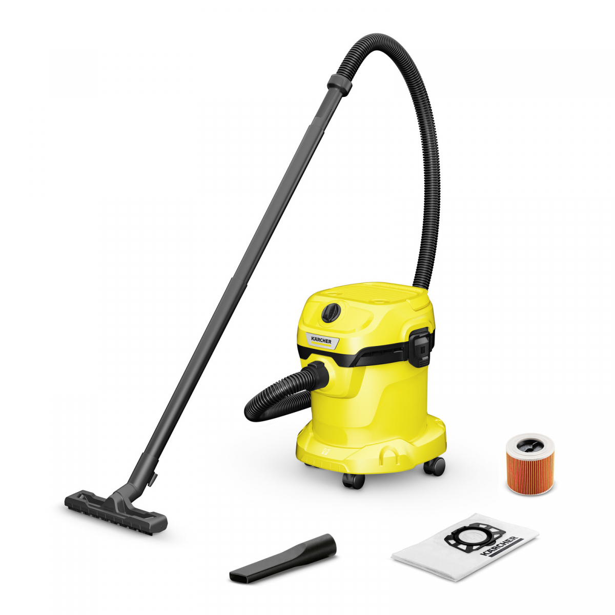 Хозяйственный пылесос Karcher WD 2 Plus V-15/6/18/C, арт. 1.628-014.0 -  отзывы покупателей на Мегамаркет | 600010349164