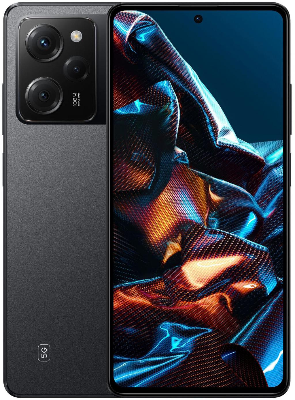 Смартфон POCO X5 Pro 6/128Gb Black Global (22101320G), купить в Москве, цены  в интернет-магазинах на Мегамаркет