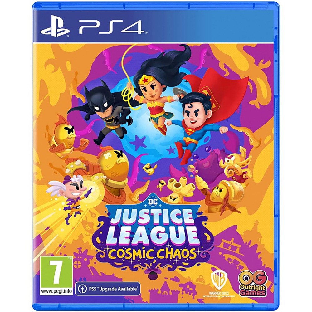 Игра DCs Justice League Cosmic Chaos для PS4, английская версия - купить в  Москве, цены в интернет-магазинах Мегамаркет