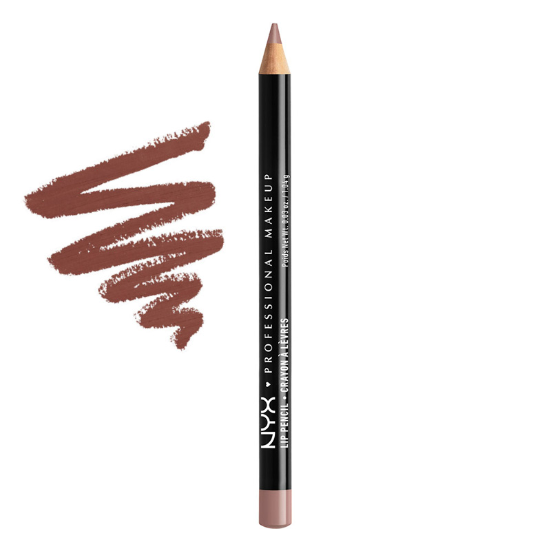 NYX PROFESSIONAL MAKEUP LIP PENCIL КОНТУРНЫЙ КАРАНДАШ ДЛЯ ГУБ 822 COFFEE 1,04Г