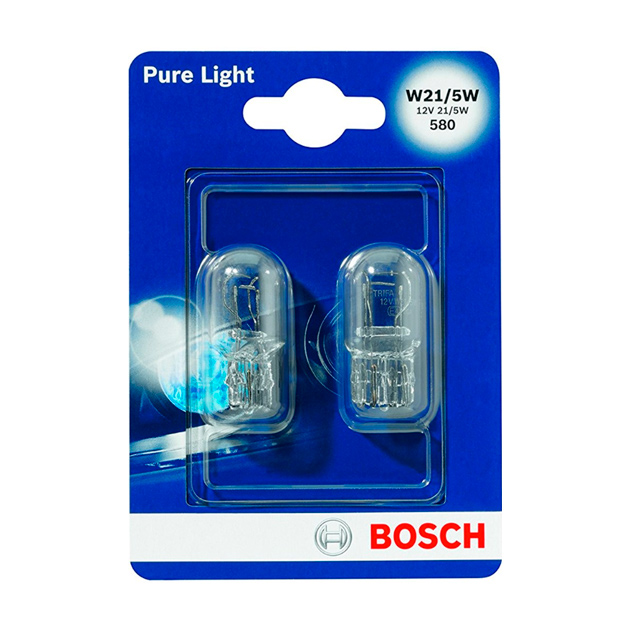 Ampoule BOSCH 2 ✕ W21/5W Pure Light - 1 987 301 079 au meilleur