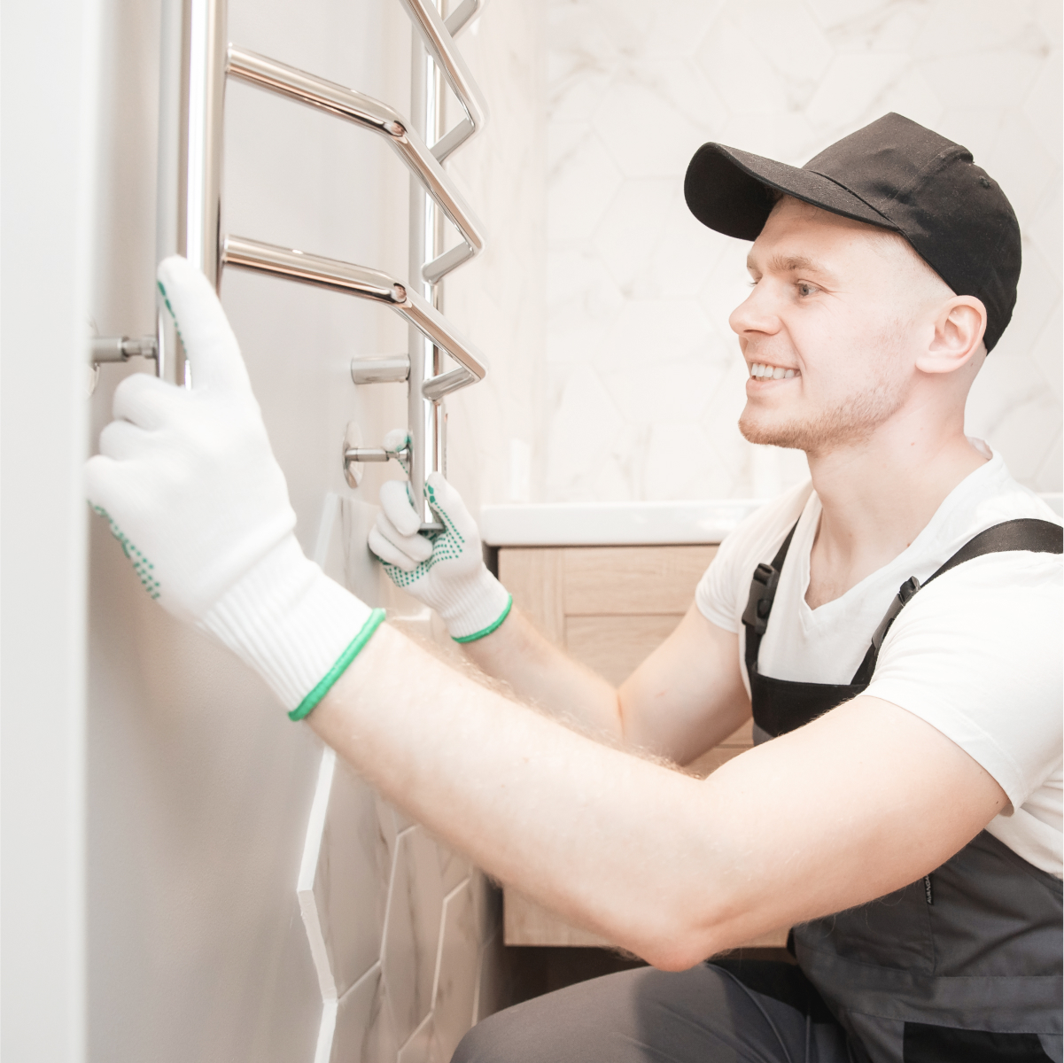 Установка водяного полотенцесушителя купить в интернет-магазине, цены ...