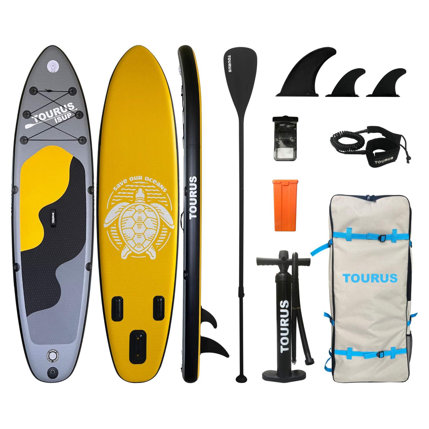 Надувная серфинг доска SUP board TOURUS 10.0 YELLOW 2023 (305х76х15 см)  полный комплект – купить в Москве, цены в интернет-магазинах на Мегамаркет