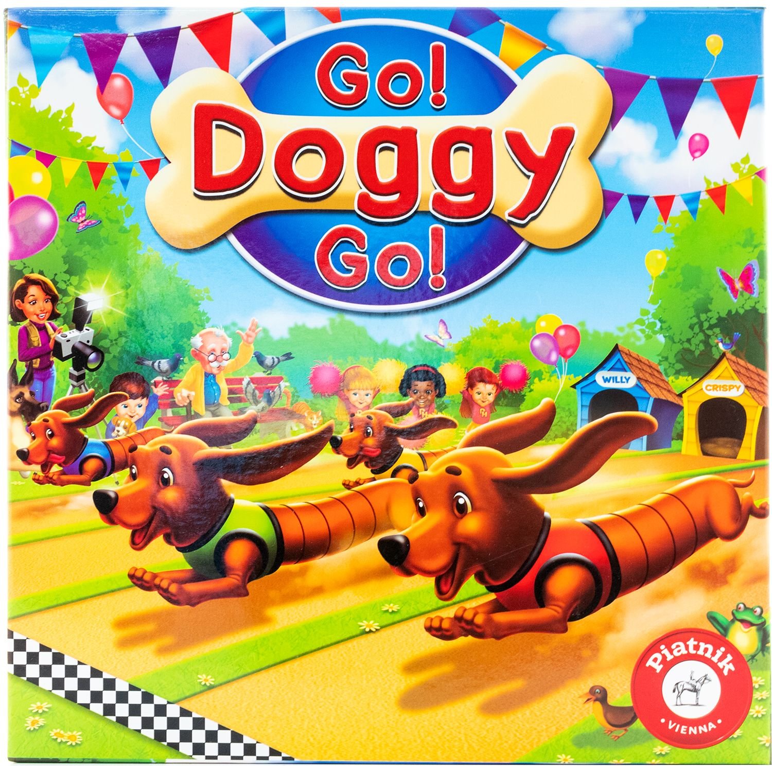 Piatnik 723797 - купить настольная игра Go Doggy Go (Го Догги Го), цены в  Москве на Мегамаркет