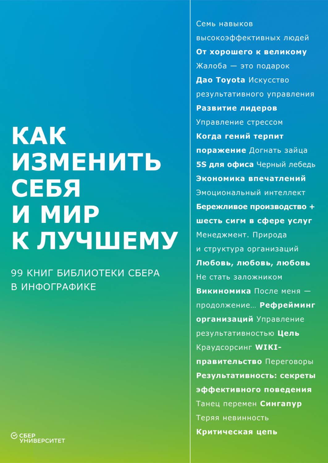 Как изменить себя и мир к лучшему. 99 книг Библиотеки Сбера - купить  бизнес-книги в интернет-магазинах, цены на Мегамаркет | 9785604627242