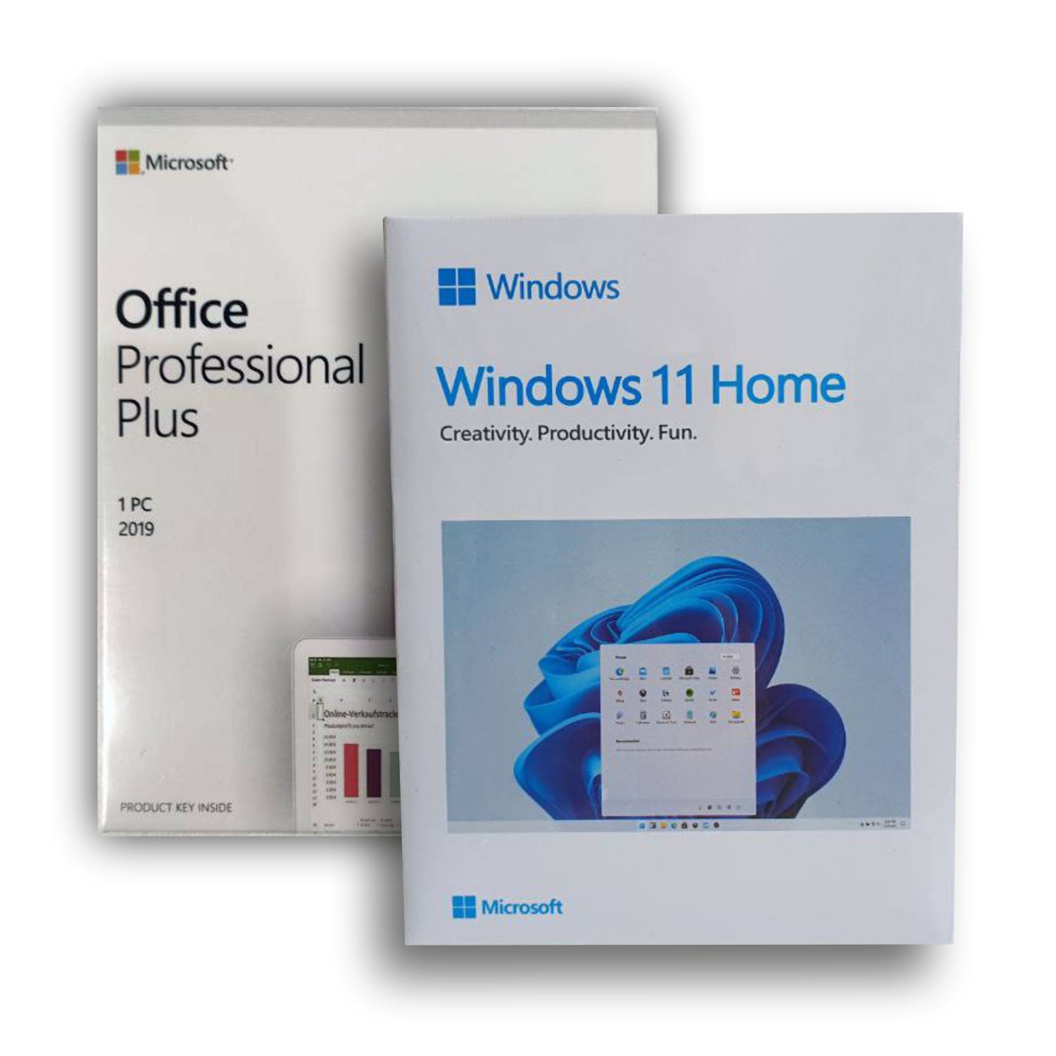 Microsoft Windows 11 Home Box + Office 2019 Pro plus Box, купить в Москве,  цены в интернет-магазинах на Мегамаркет