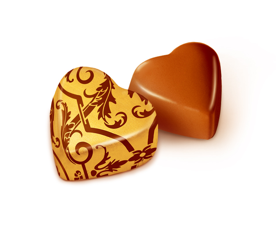 Конфеты шоколадные с ореховым кремом "Сердечки" - состав и характеристика - Мегамаркет