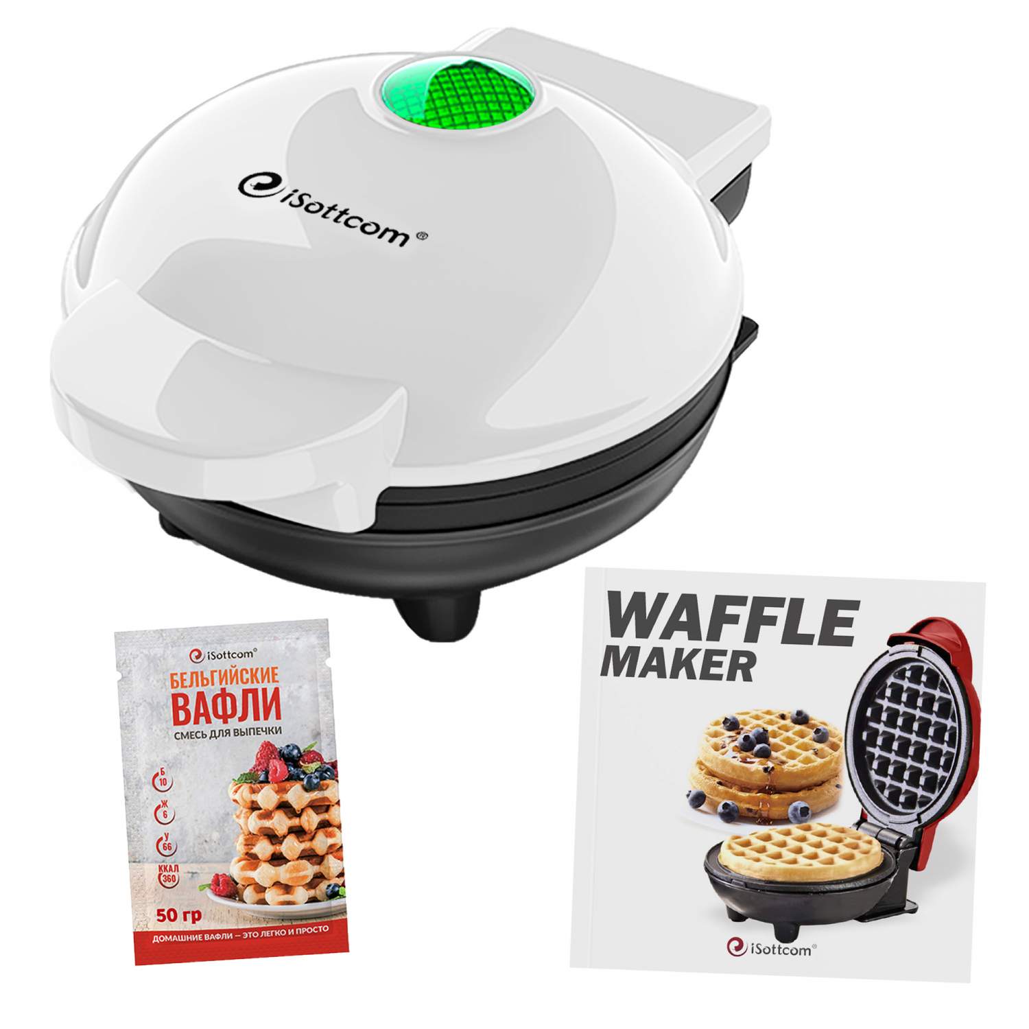 Электровафельница iSottcom Waffle maker – купить в Москве, цены в  интернет-магазинах на Мегамаркет