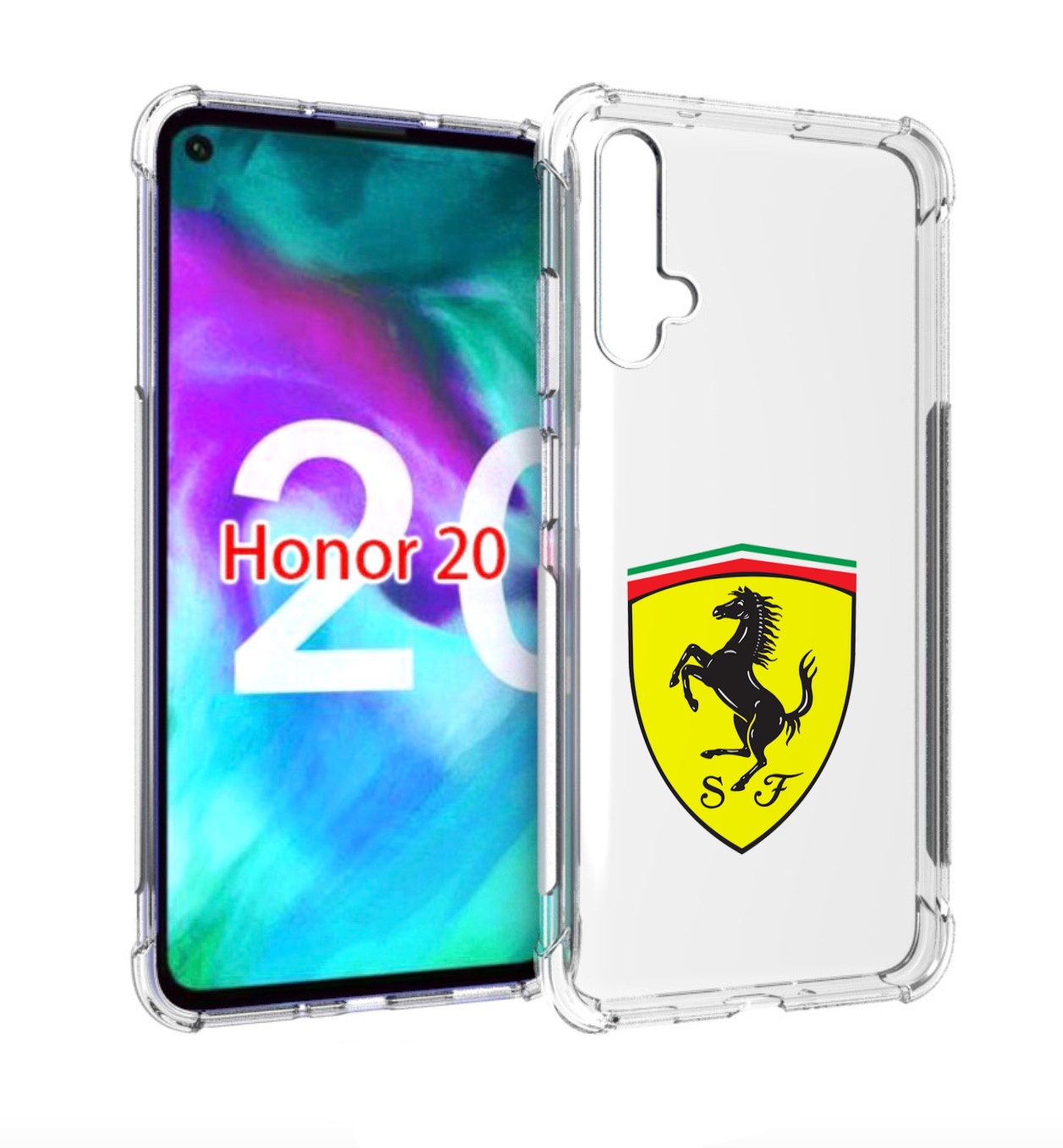 Чехол бампер MyPads Ferrari-3 мужской для Honor 20 – купить в Москве, цены  в интернет-магазинах на Мегамаркет