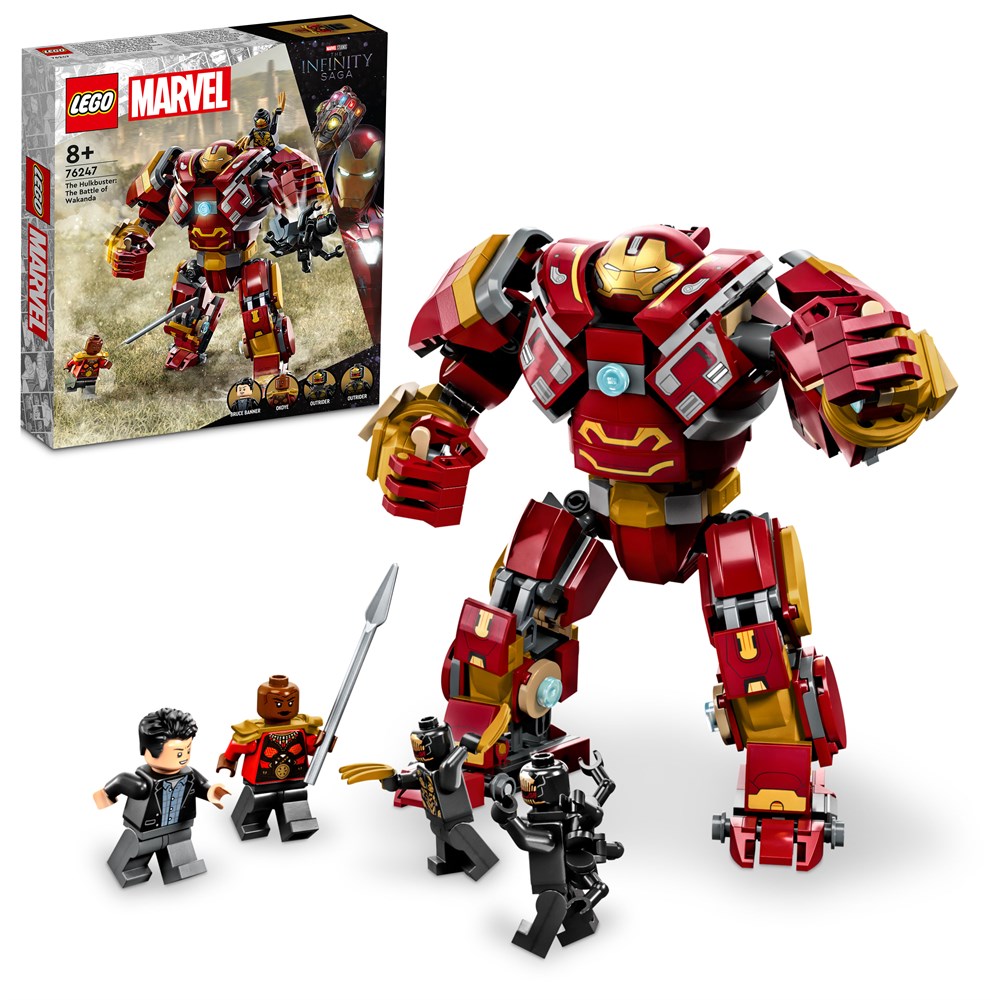 Отзывы о конструктор LEGO Marvel Халкбастер: битва за Ваканду, 385 деталей,  76247 - отзывы покупателей на Мегамаркет | конструкторы LEGO 76247 -  600010928701