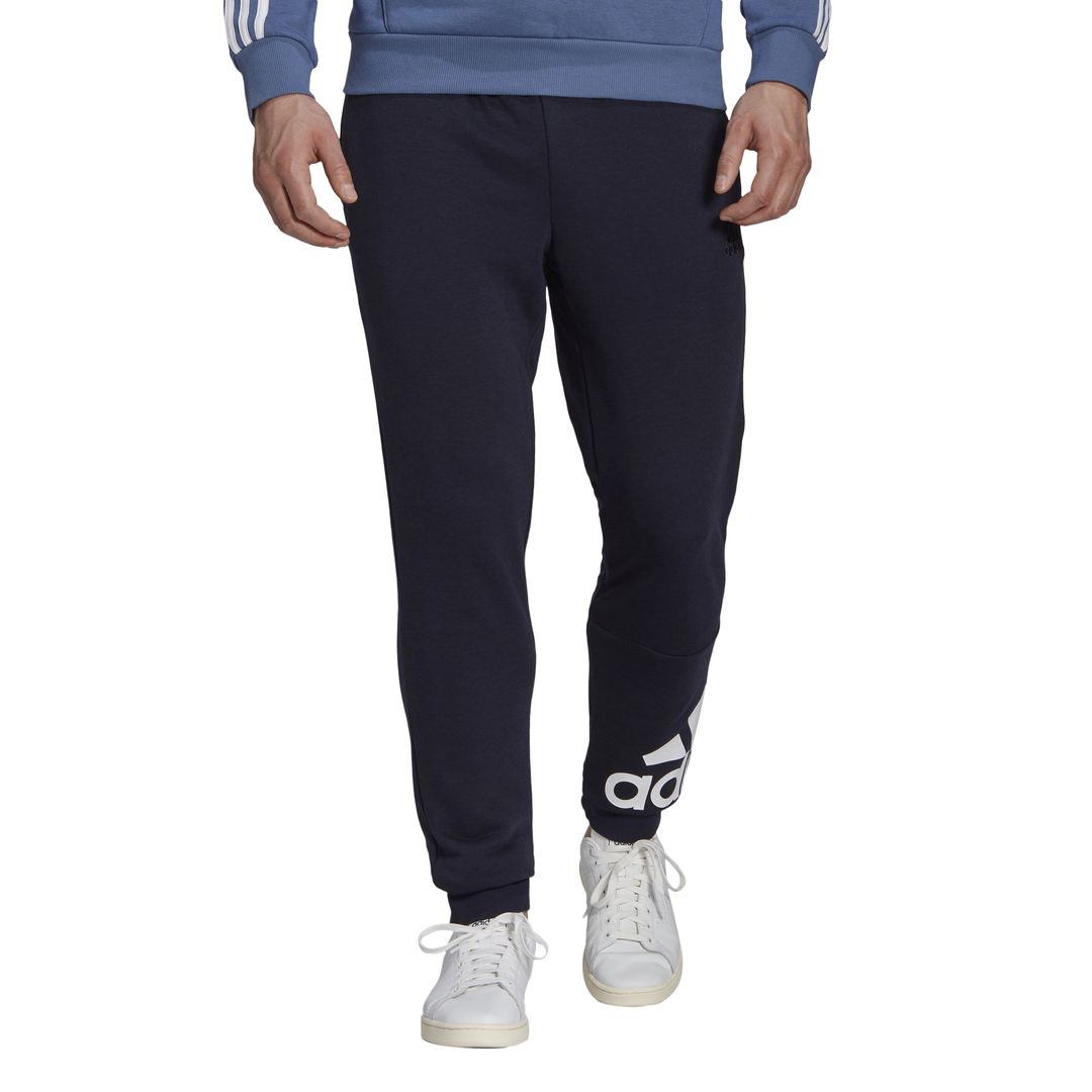 Спортивные брюки мужские Adidas Essentials Tapered Cuff Logo Pant синие XL- купить в Москве, цены на Мегамаркет