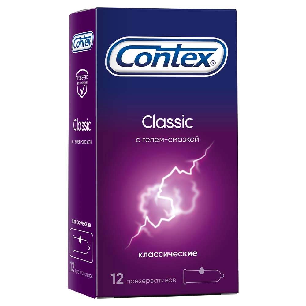 Презервативы CONTEX Classic классические 12 шт. - отзывы покупателей на  Мегамаркет | 100002564492