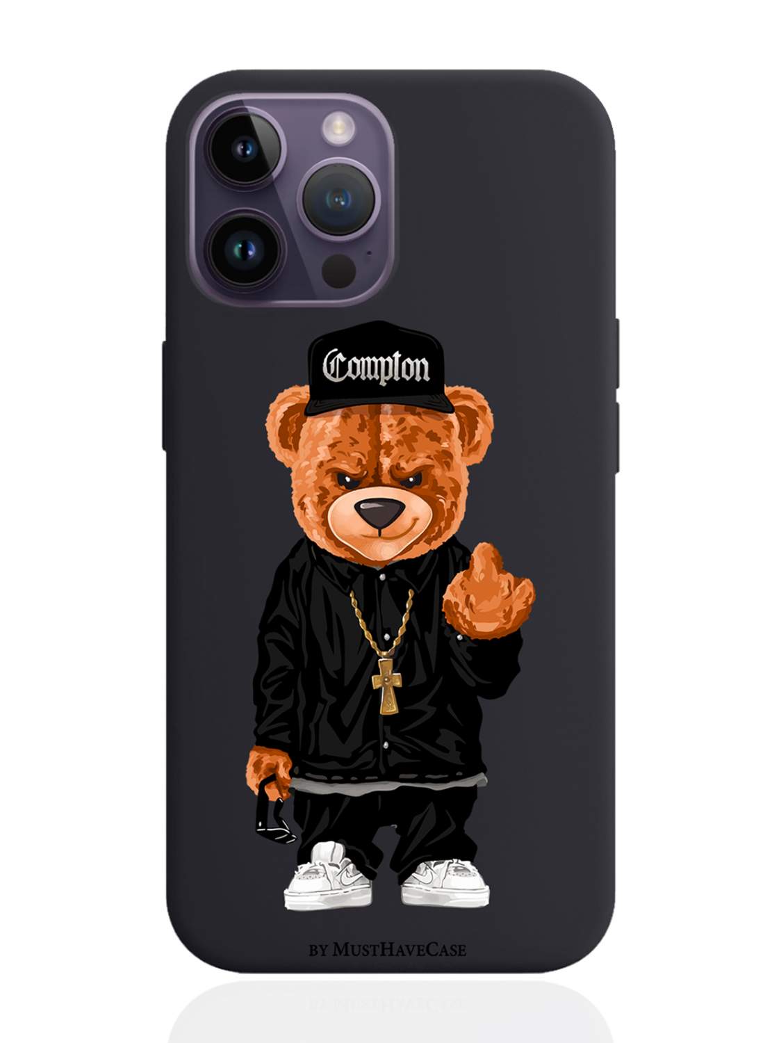 Чехол MustHaveCase для iPhone 14 Pro Max Мишка Compton, купить в Москве,  цены в интернет-магазинах на Мегамаркет