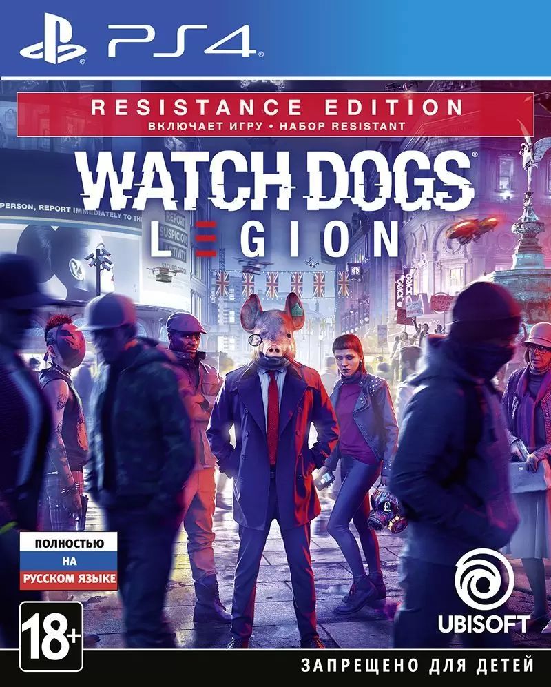 Игра для PS4 Watch Dogs:Legion (Русская версия) - характеристики и описание  на Мегамаркет