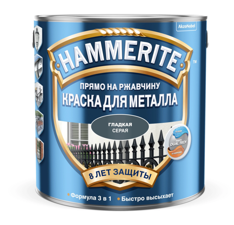 Hammer - лучшие краски для металла!