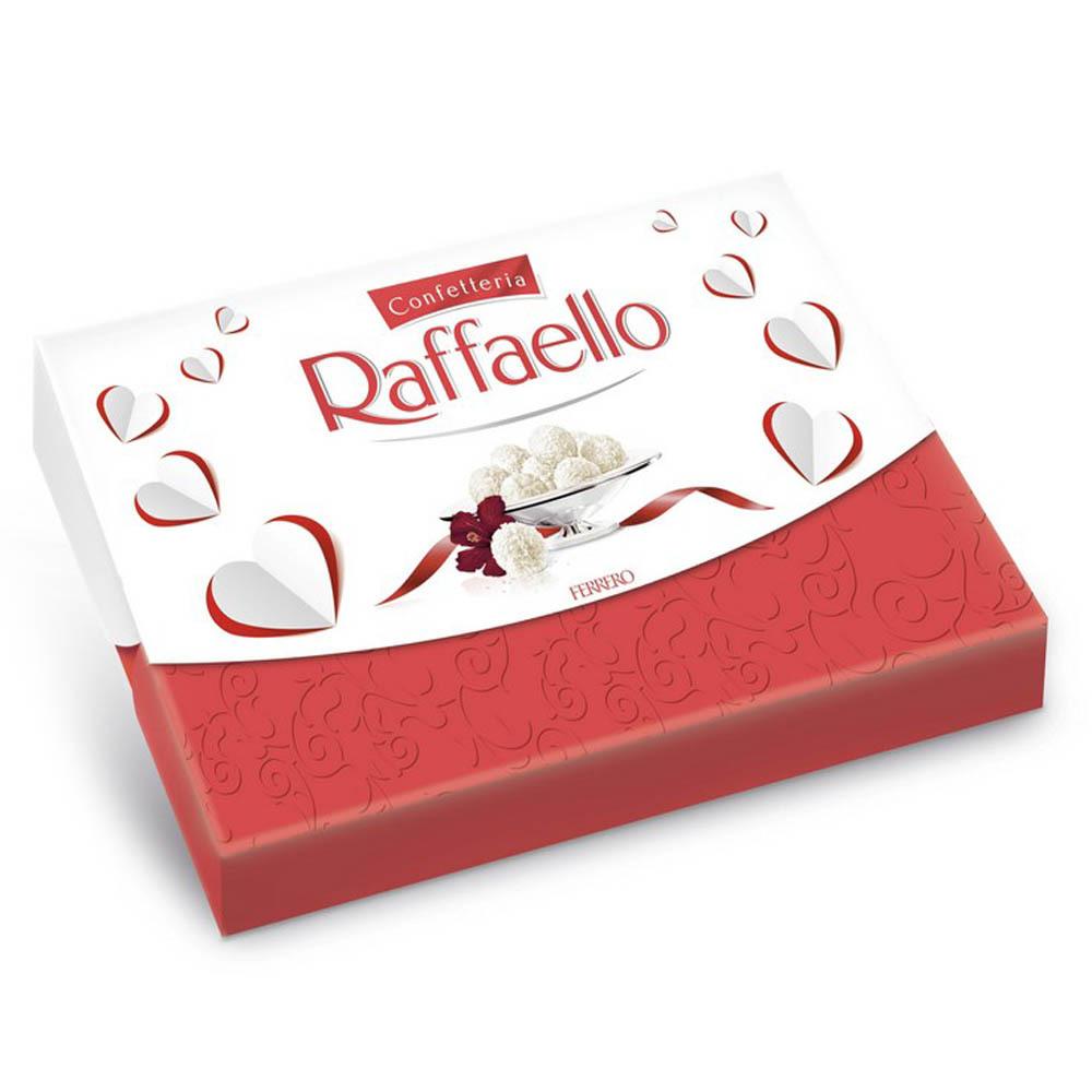 Купить конфеты Raffaello с цельным миндальным орехом в кокосовой обсыпке 90  г, цены на Мегамаркет | Артикул: 100023332005