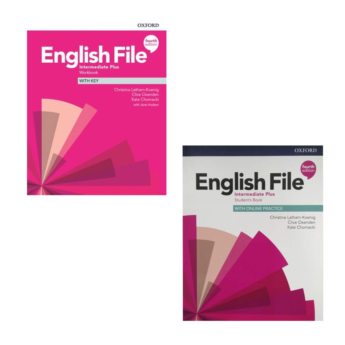 Комплект учебников English File (4th). Intermediate Plus. SB + WB with key  + Online Pract. - купить в День, цена на Мегамаркет