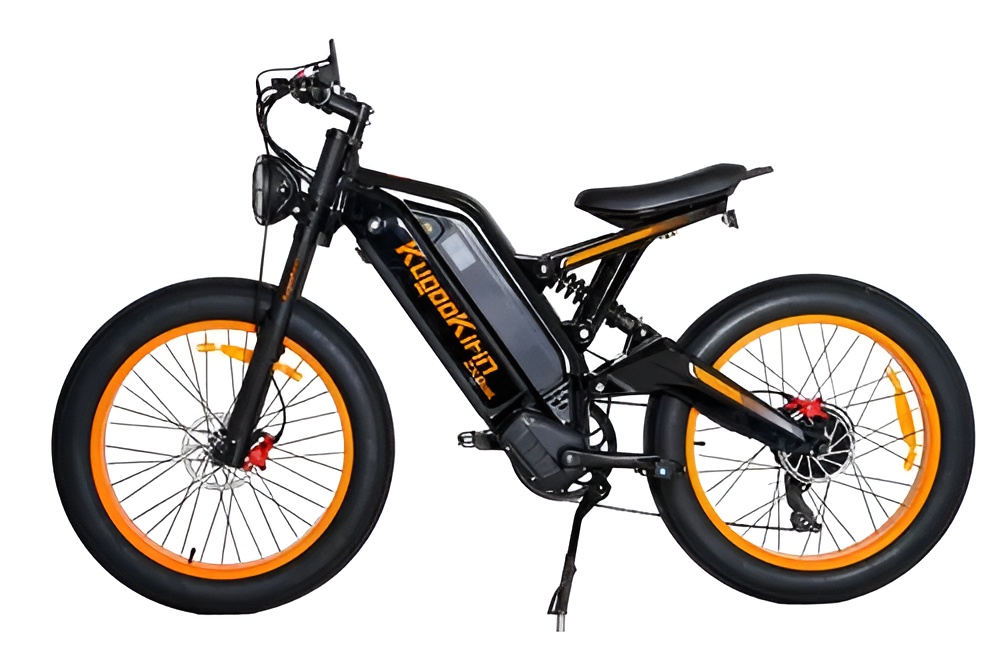KIRIN Электровелосипед Kugoo Kirin ZX DUAL черный - купить в