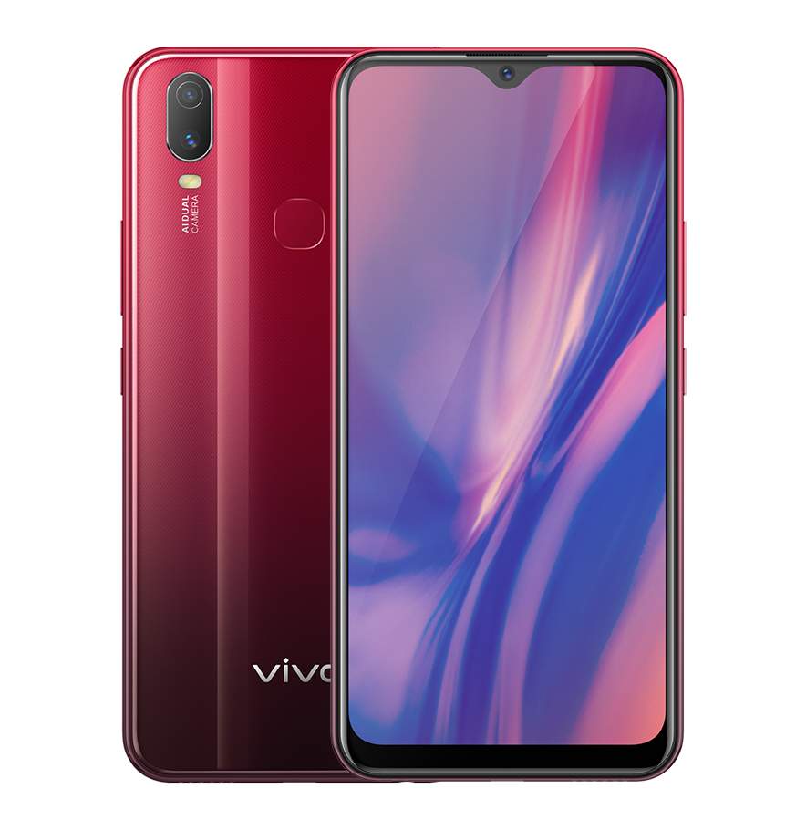 Смартфон vivo Y11 3/32GB Agate Red, купить в Москве, цены в  интернет-магазинах на Мегамаркет