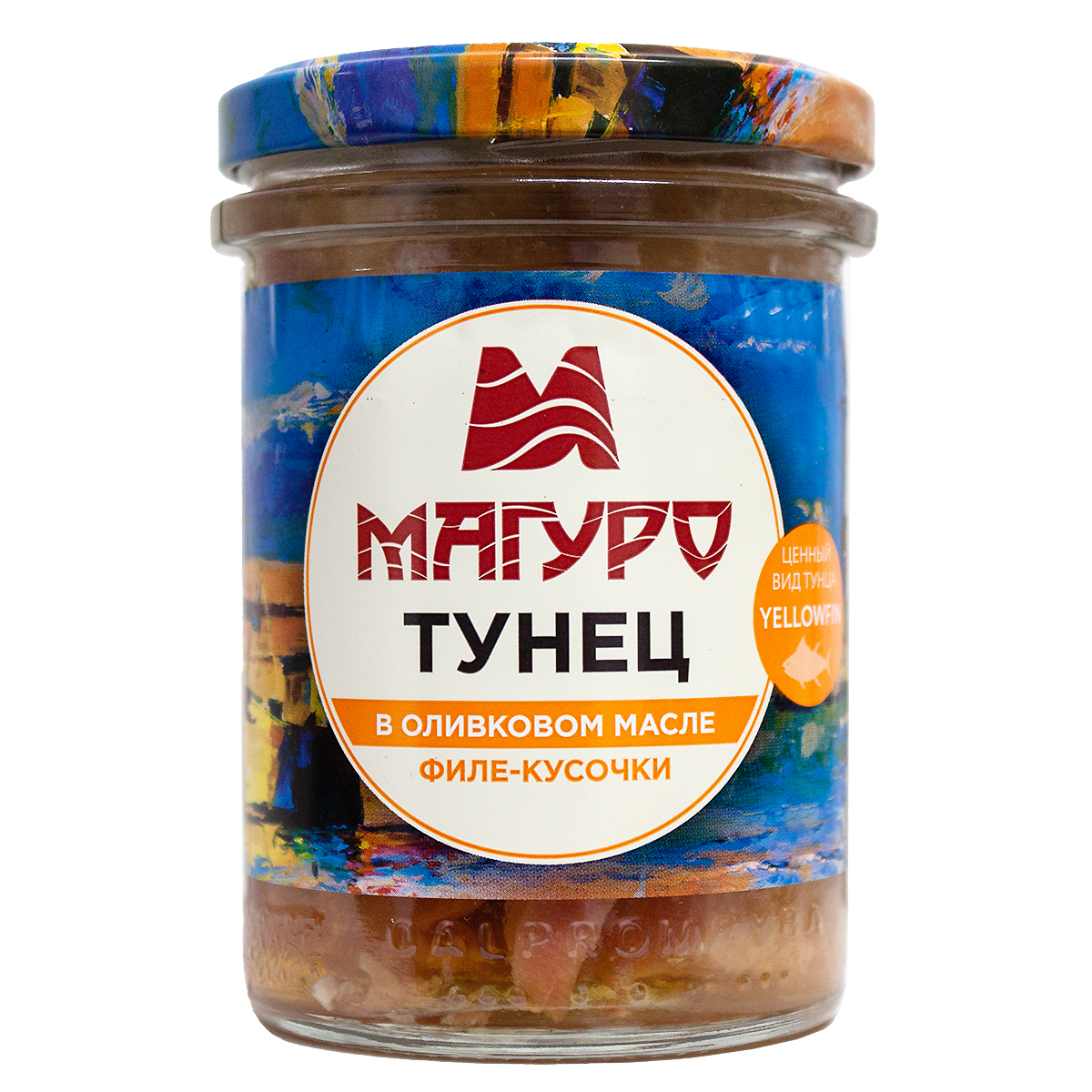 Купить филе-кусочки тунца желтопёрого в оливковом масле Магуро, 200 гр,  цены на Мегамаркет | Артикул: 100023621525