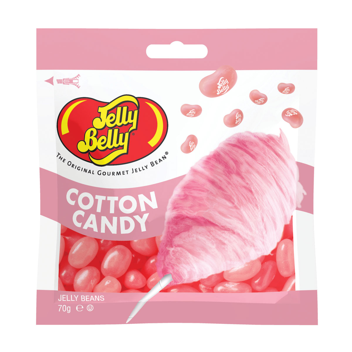 Купить конфеты Jelly Belly Cotton Candy сладкая вата 70 г, цены на  Мегамаркет | Артикул: 600001738567