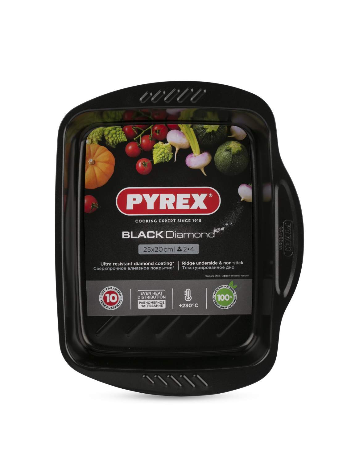 Pyrex top black diamond