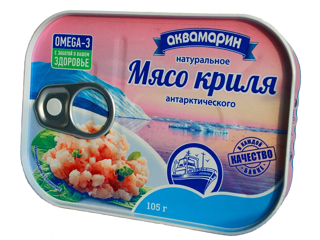 Мясо криля Аквамарин натуральное 105 г - отзывы покупателей на маркетплейсе  Мегамаркет | Артикул: 100032491027