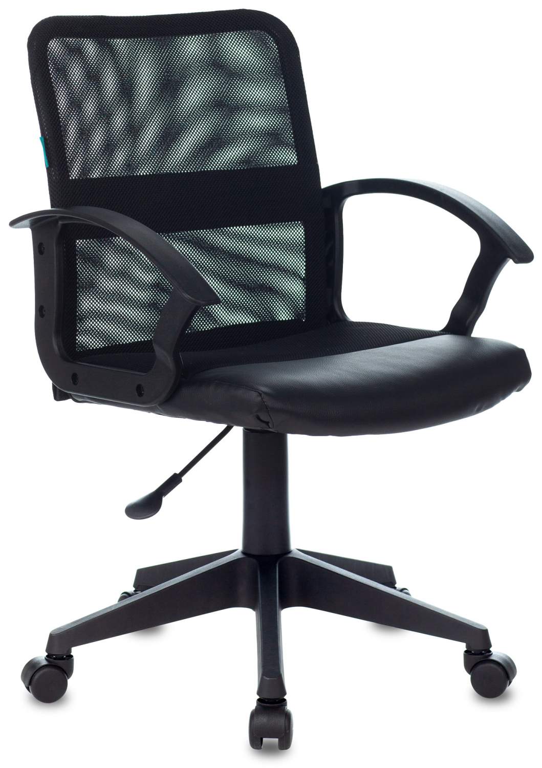 Кресло офисное бюрократ ch 599 черное сетка ткань пластик