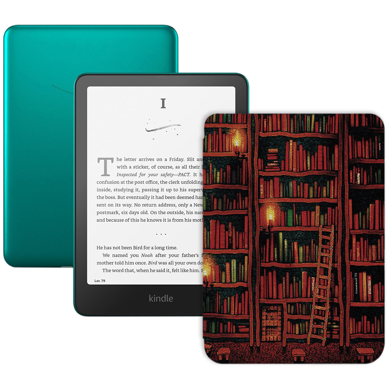 Электронная книга Amazon Kindle PaperWhite 12 2024 32Gb SE Green