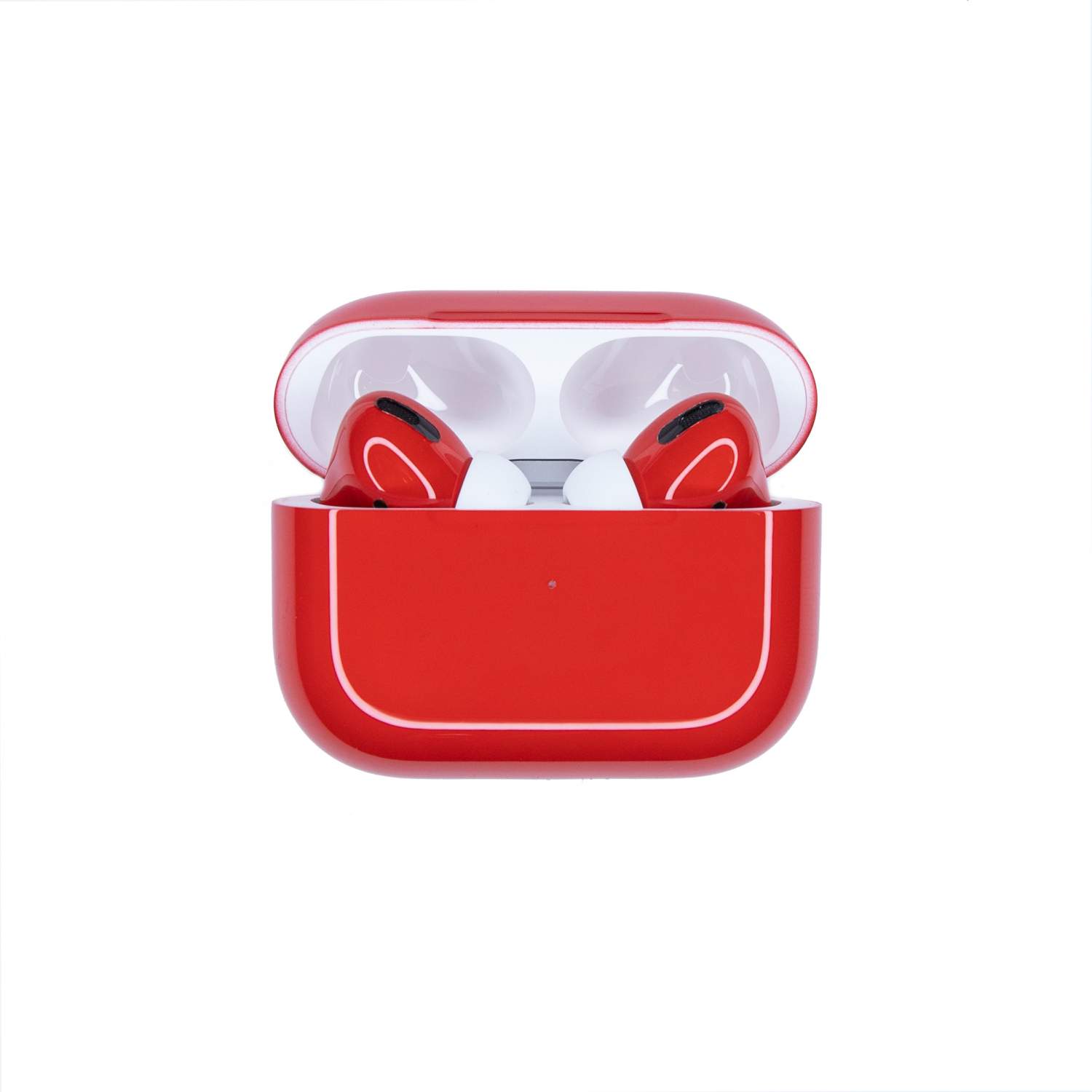 Беспроводные наушники Apple AirPods Pro Custom Color Glossy Red - отзывы  покупателей на Мегамаркет