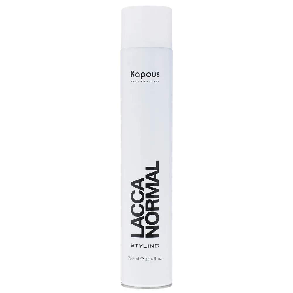 Лак для волос Kapous Professional Lacca Normal Styling 750 мл - отзывы  покупателей на Мегамаркет | лак для волос