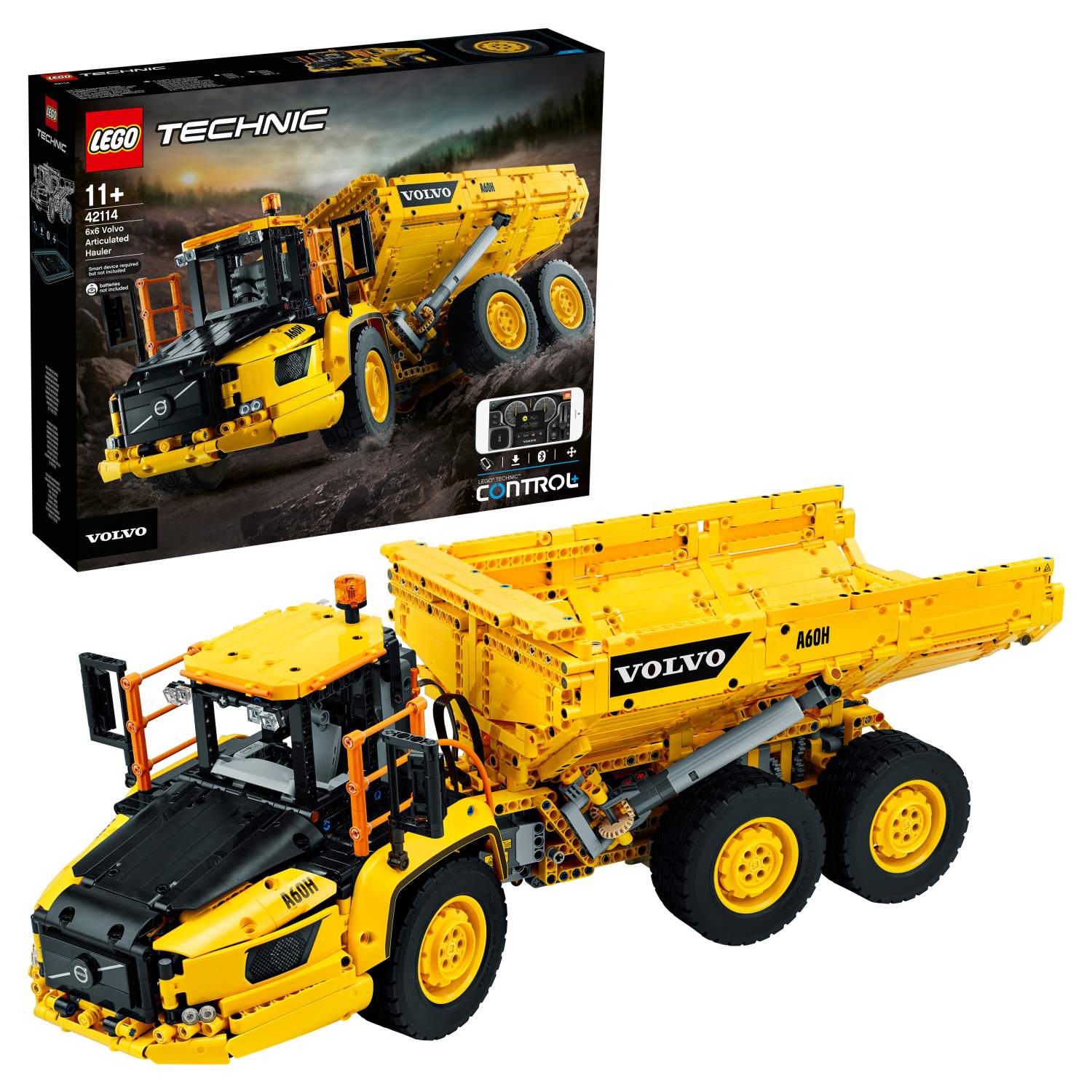 Отзывы о конструктор LEGO Technic 42114 Самосвал Volvo 6х6 - отзывы  покупателей на Мегамаркет | конструкторы LEGO 42114 - 100026975167