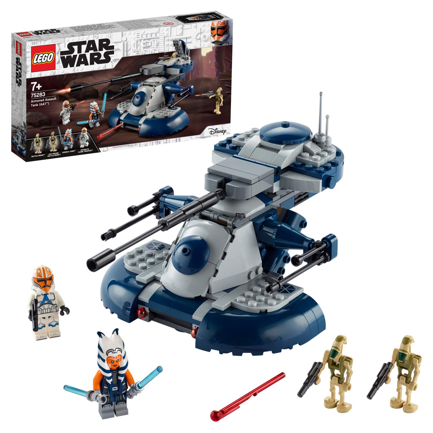 Отзывы о конструктор LEGO Star Wars 75283 Бронированный штурмовой танк  (AAT) - отзывы покупателей на Мегамаркет | конструкторы LEGO 75283 -  100026975184