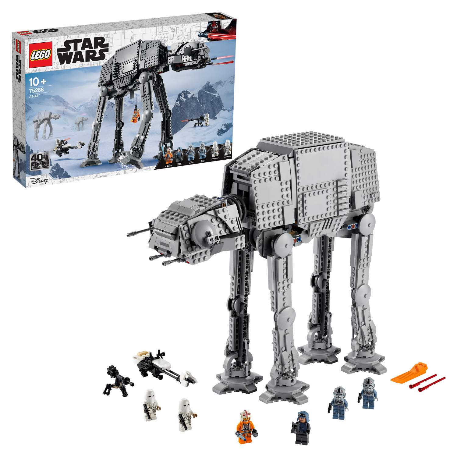 Отзывы о конструктор LEGO Star Wars 75288 AT-AT - отзывы покупателей на  Мегамаркет | конструкторы LEGO 75288 - 100026975187