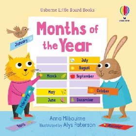 Little Board Books Months of the Year - купить книги по обучению и ...