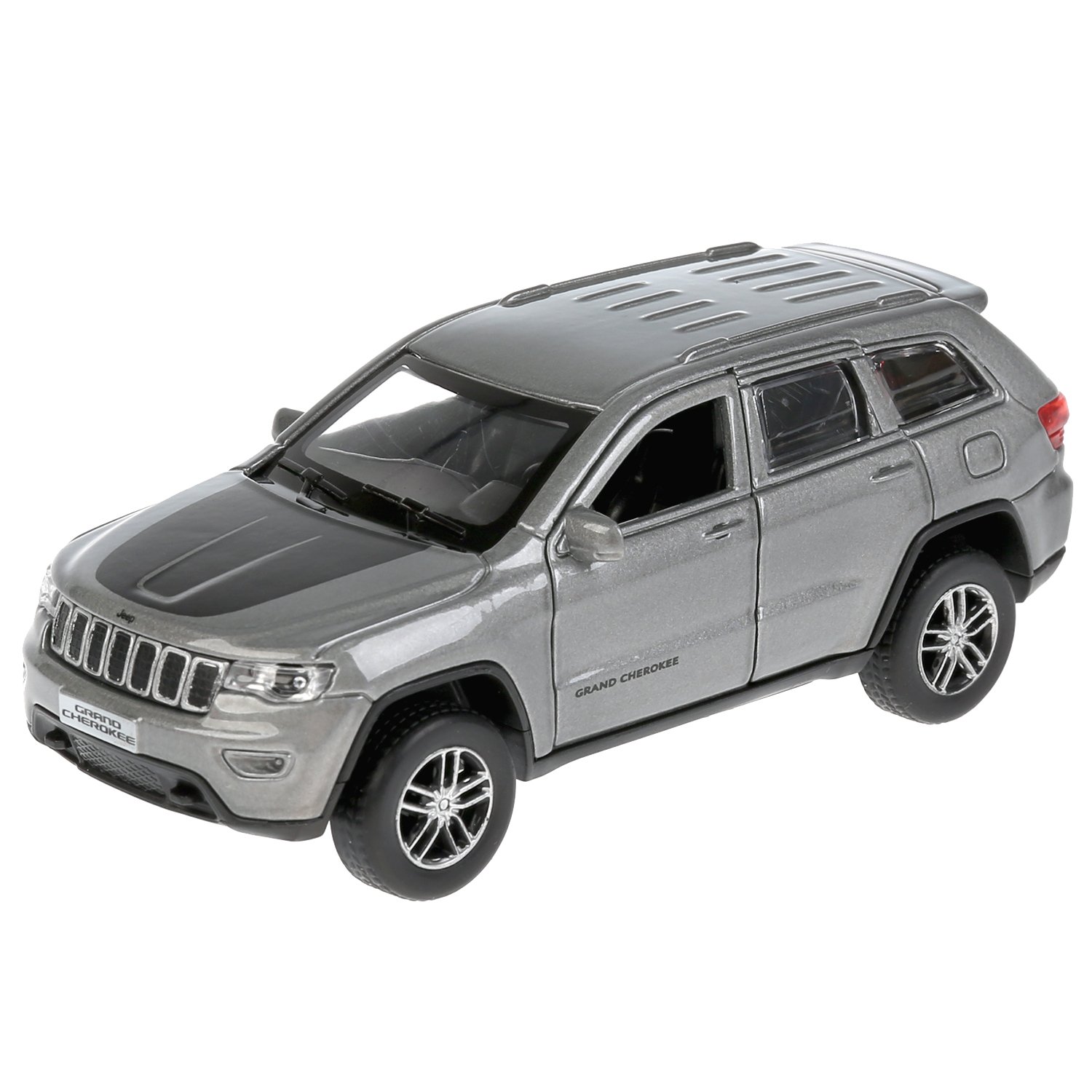 Купить машина Технопарк jeep grand cherokee 12 см. серый 289685, цены на  Мегамаркет