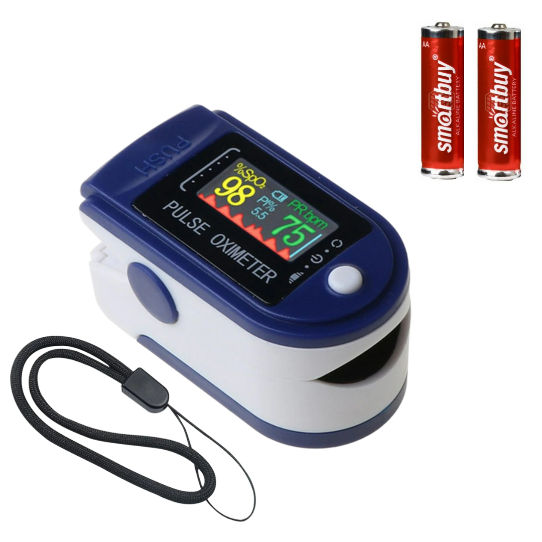 Пульсоксиметр FINGERTIP PULSE Oximeter LK88 с батарейками - купить в  интернет-магазинах, цены на Мегамаркет | пульсоксиметры Lk88