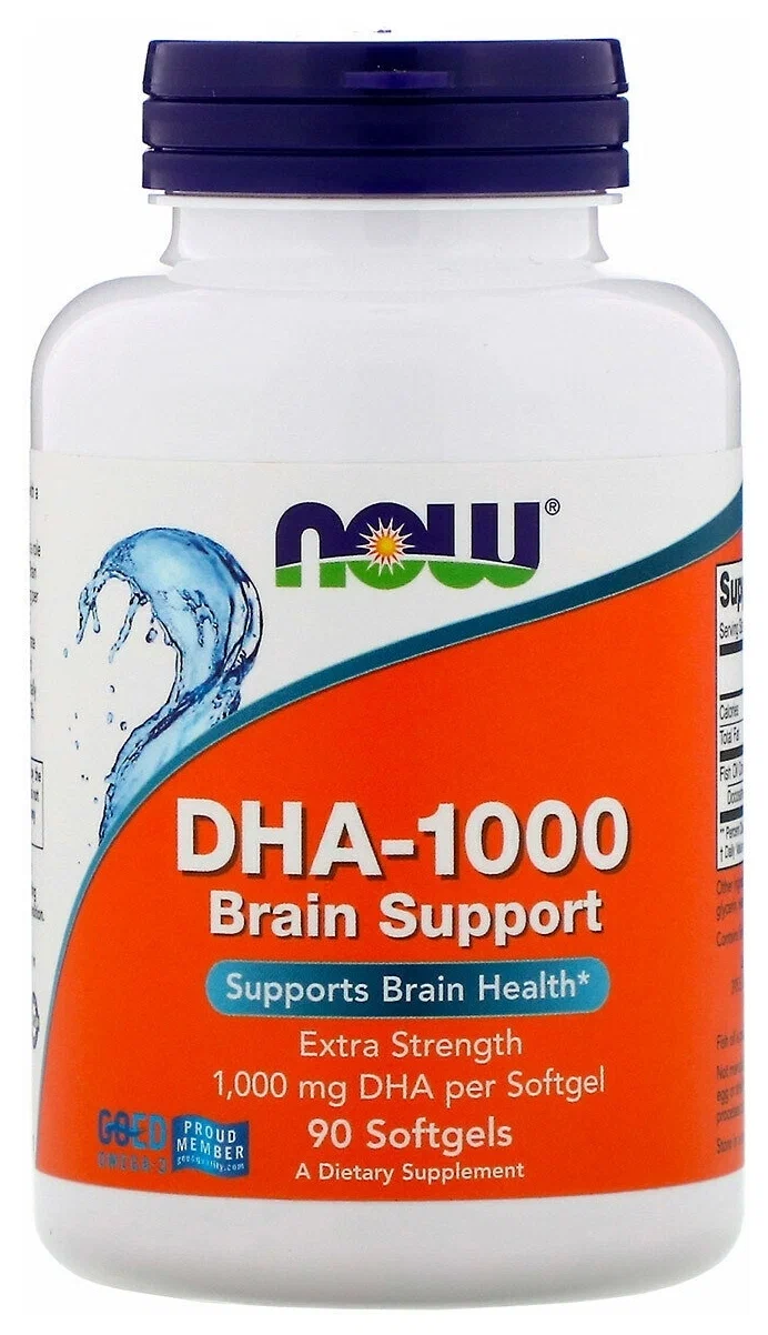 NOW DHA 1000 BRAIN SUPPORT 90