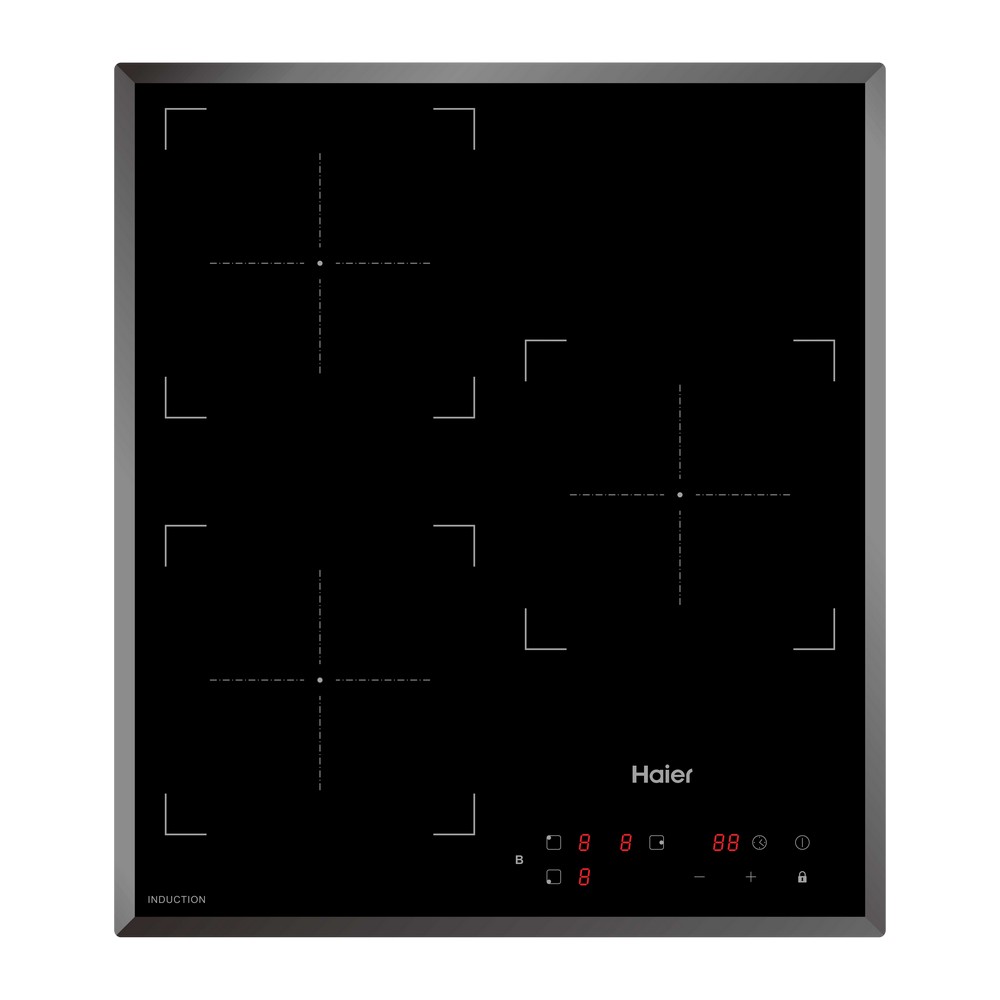 Встраиваемая варочная панель индукционная Haier HHY-Y53NVB черный ...