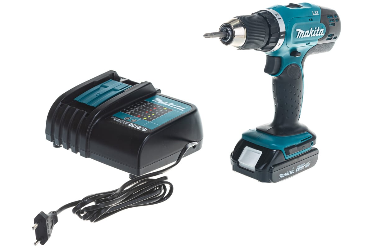 Аккумуляторная безударная дрель-шуруповерт Makita DDF453SYX5 купить, цены  на Мегамаркет