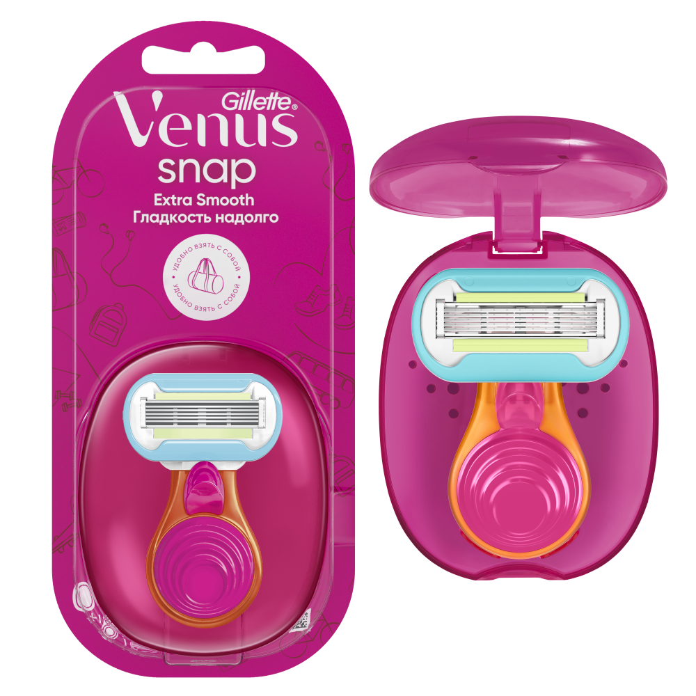 Станок для бритья Gillette Venus Embrace Snap - отзывы покупателей на  Мегамаркет | многоразовые станки