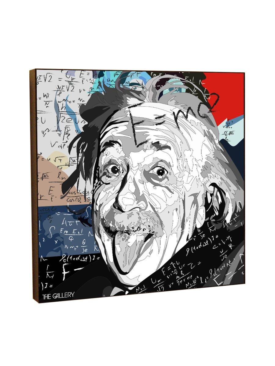Картина постер THE GALLERY Поп-арт Альберт Эйнштейн - купить в Москве, цены  на Мегамаркет