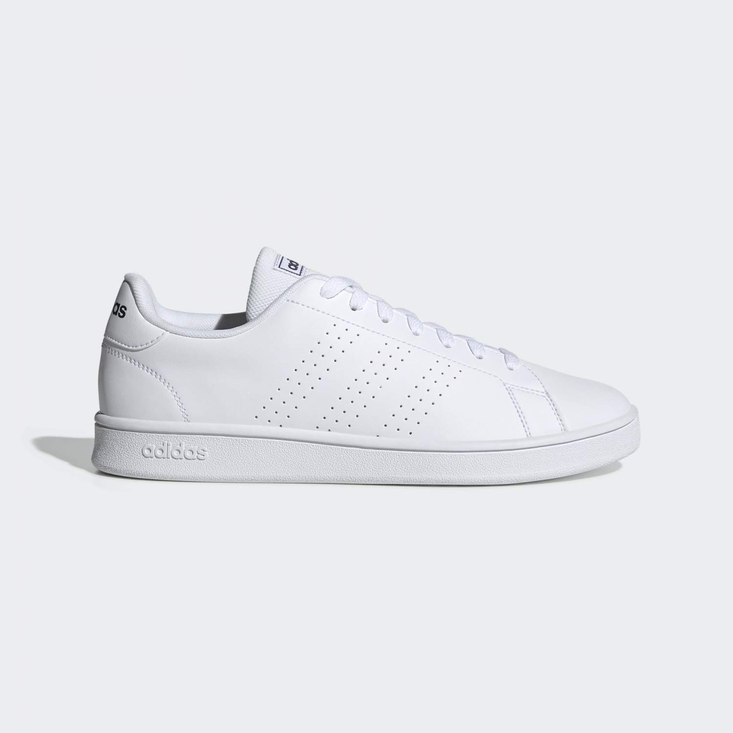 Adidas advantage 2024 all white