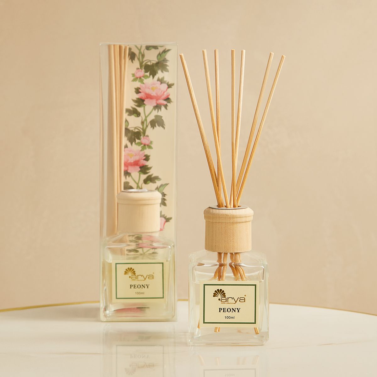 Диффузор для дома с палочками Reed 100 ml Peony купить в интернет-магазине,  цены на Мегамаркет