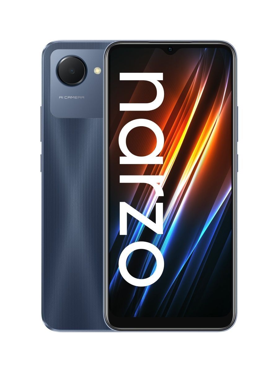 Смартфон Realme Narzo 50i Prime 3/32GB Blue (RMX3506) - отзывы покупателей  на Мегамаркет