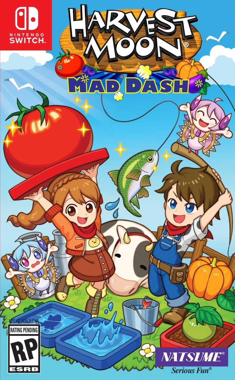 Игра Harvest Moon: Mad Dash (Switch), купить в Москве, цены в  интернет-магазинах на Мегамаркет